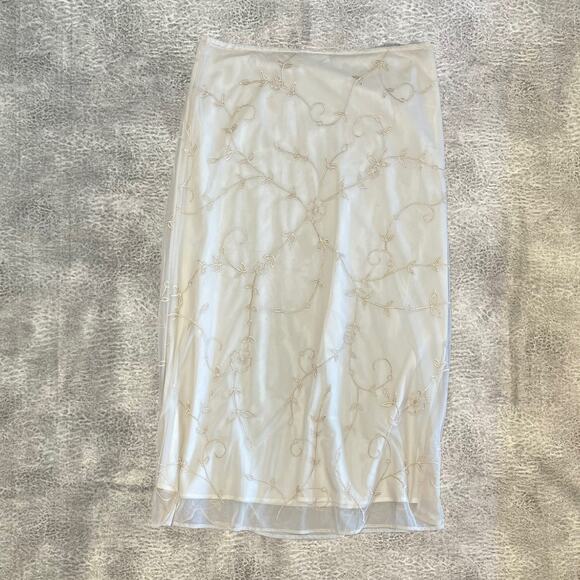 Newport News Embroidered Maxi Skirt - Picture 2 of 7